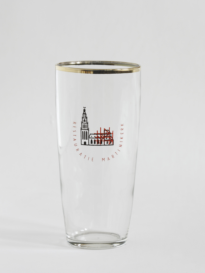 Bierglas "Restauratie Martinikerk"